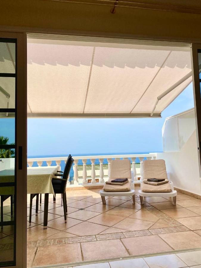 Ocean Pearl, Luxurioeses Haus, Meerblick, Grosse Sonnenterrasse, Teneriffa Sued, Los Gigantes, 600M Zum Strand, 200M Zum Ort, Ruhig Acantilado de los Gigantes Exteriér fotografie
