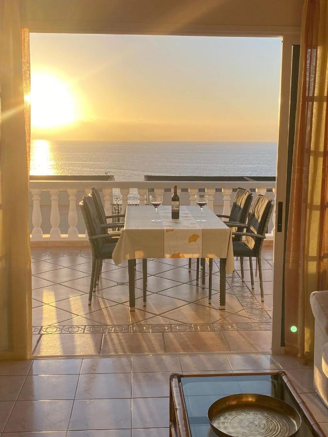 Ocean Pearl, Luxurioeses Haus, Meerblick, Grosse Sonnenterrasse, Teneriffa Sued, Los Gigantes, 600M Zum Strand, 200M Zum Ort, Ruhig Acantilado de los Gigantes Exteriér fotografie