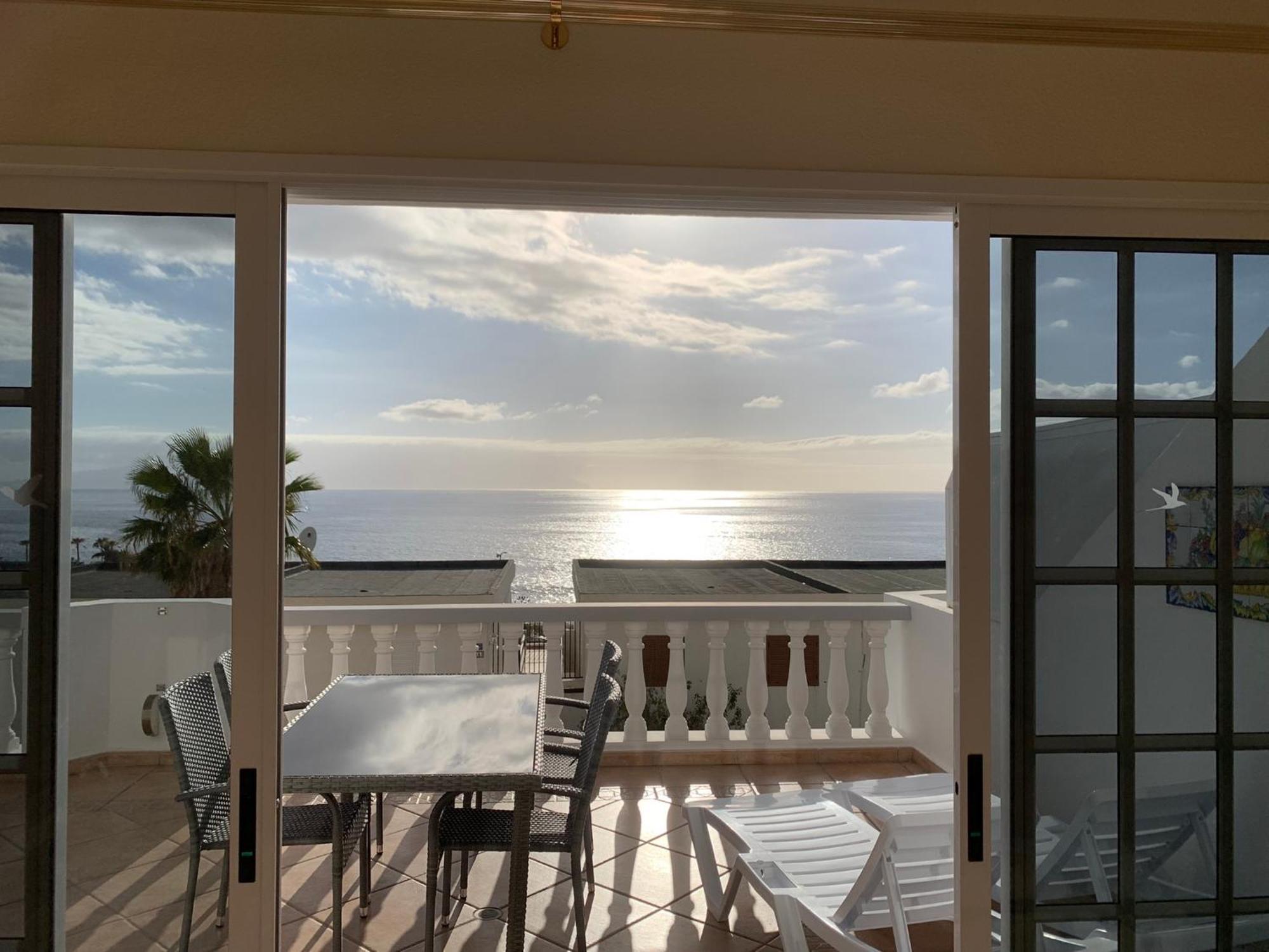 Ocean Pearl, Luxurioeses Haus, Meerblick, Grosse Sonnenterrasse, Teneriffa Sued, Los Gigantes, 600M Zum Strand, 200M Zum Ort, Ruhig Acantilado de los Gigantes Exteriér fotografie
