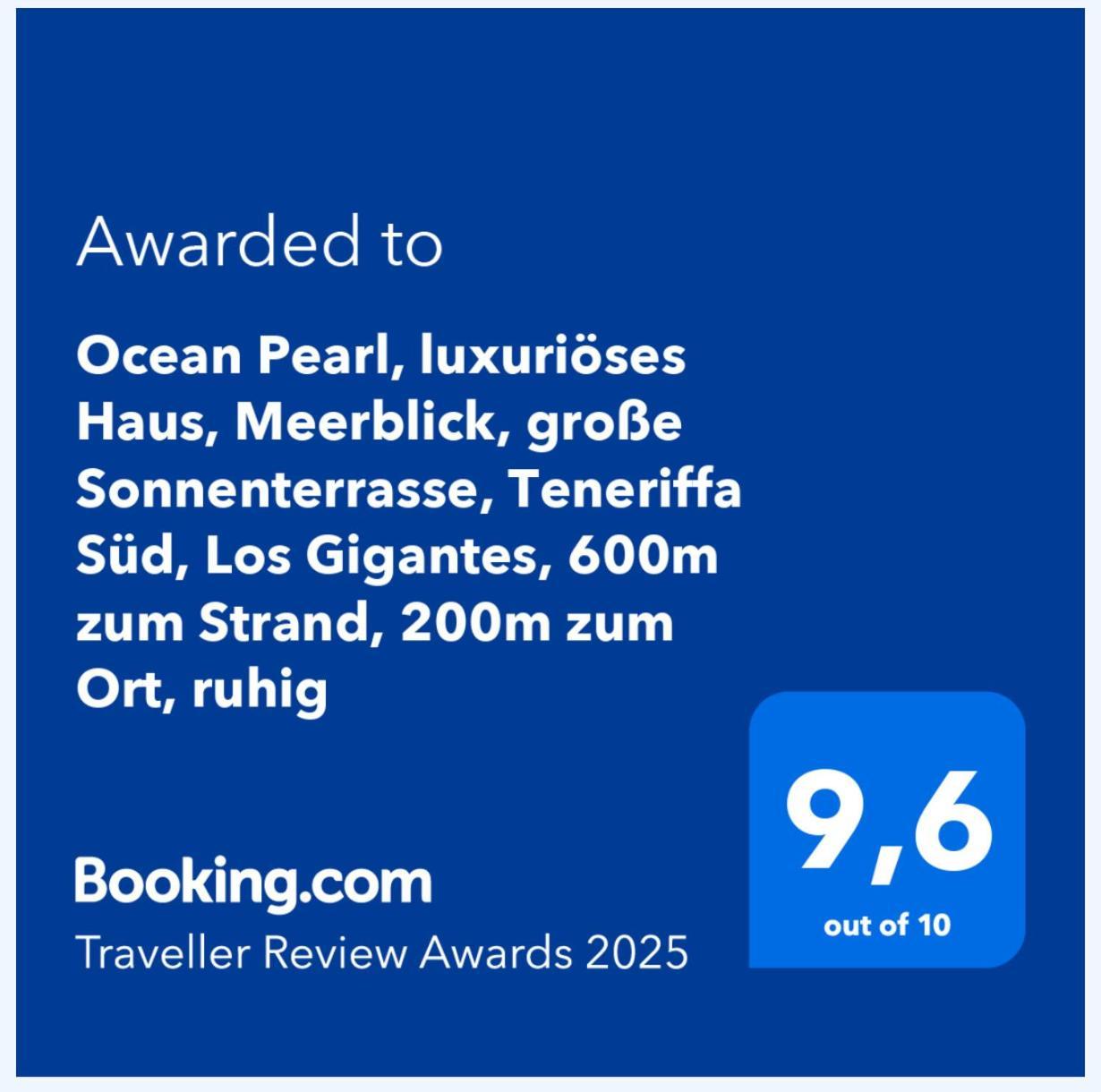 Ocean Pearl, Luxurioeses Haus, Meerblick, Grosse Sonnenterrasse, Teneriffa Sued, Los Gigantes, 600M Zum Strand, 200M Zum Ort, Ruhig Acantilado de los Gigantes Exteriér fotografie